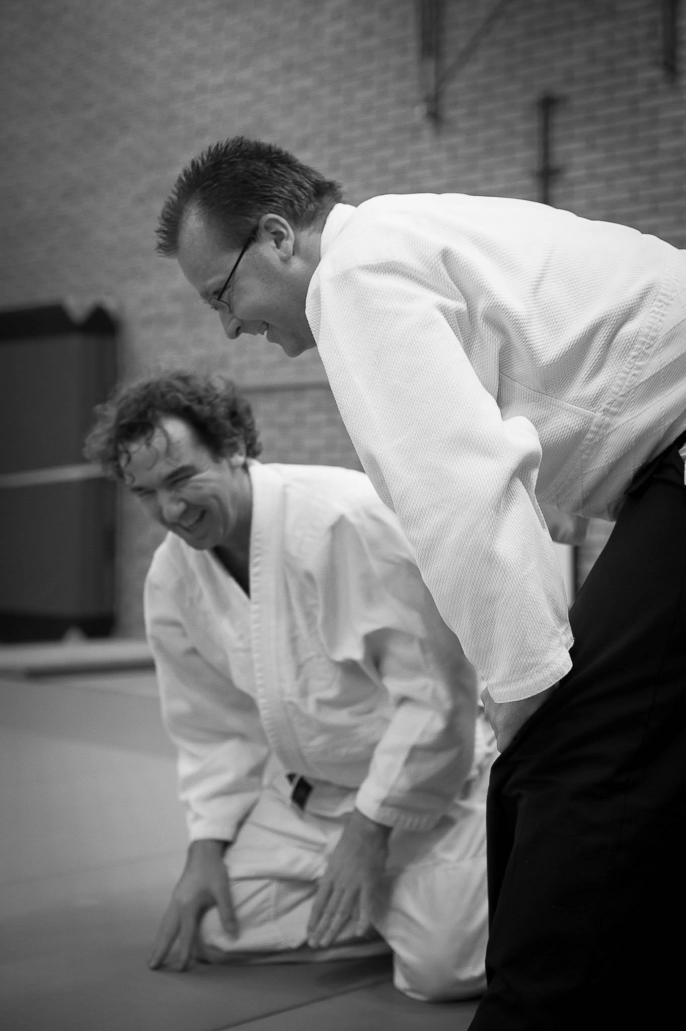 Aikido is zeker goed voor je conditie
